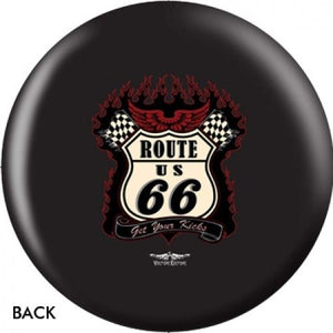 OnTheBall Route 66 Bowling Ball Side 2
