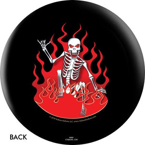 OnTheBall Skate Death Bowling Ball Side 2