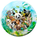 OnTheBall Animal Selfies Zoo Friends Bowling Ball