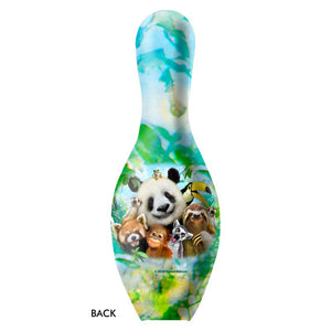OnTheBall Animal Selfies Zoo Friends Bowling Pin Side 2