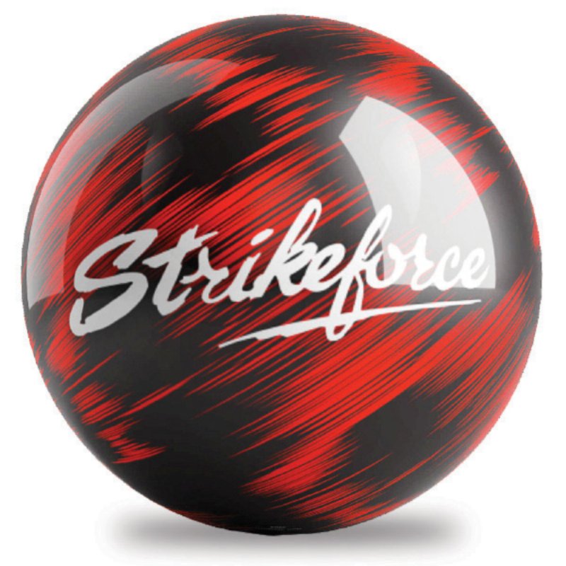 OnTheBall KR Strikeforce Red Scratch Bowling Ball