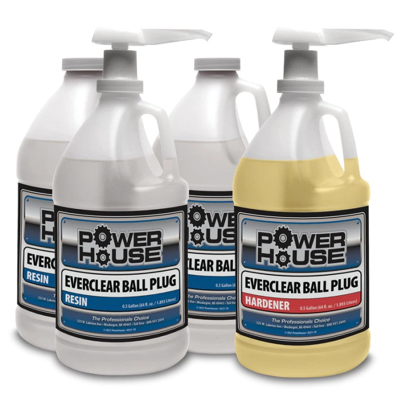 Powerhouse Everclear Bowling Ball Plug 2 Gallon Kit
