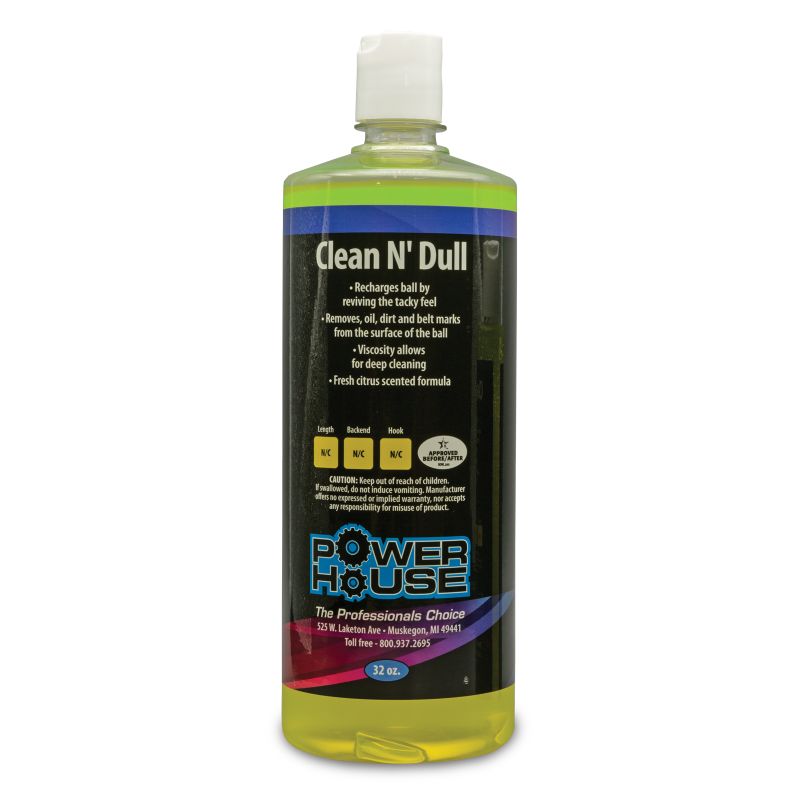 Powerhouse Clean N' Dull Bowling Ball Cleaner 32 oz. Bottle