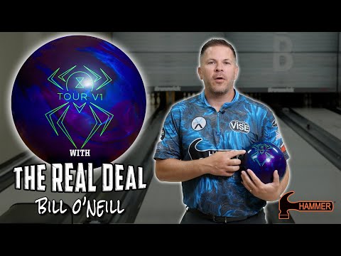 Hammer Black Widow Tour V1 Bowling Ball – Controlled Motion & Power