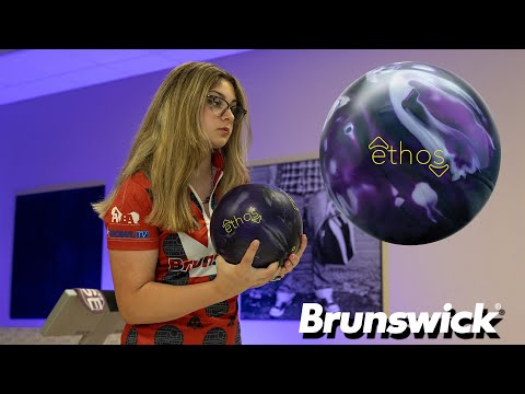 Brunswick Ethos Hybrid Bowling Ball - Continuous Motion and Power