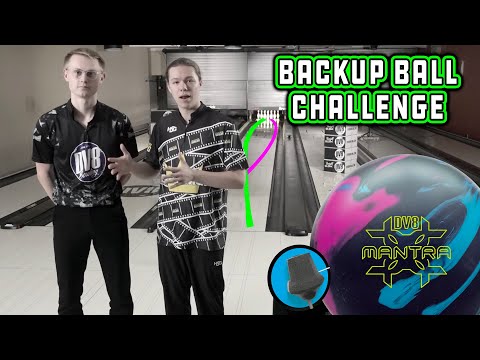THE BACKUP BALL CHALLENGE! | DV8 Mantra Solid | Braden Mallasch & Robert Vater