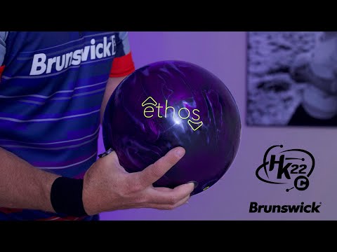 Brunswick Ethos Hybrid Bowling Ball - Continuous Motion and Power