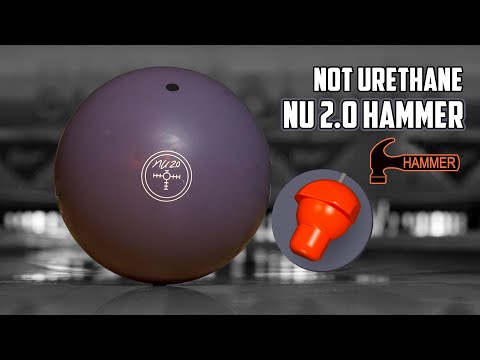 HAMMER NU 2.0 ボウリングボール 15ポンド Hammer NU 2.0 Bowling Ball Bowling Ball - All Business. No Urethane.