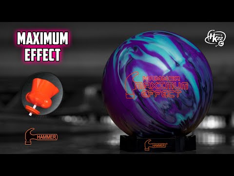Hammer Maximum Effect Bowling Ball – Unmatched Traction & Power