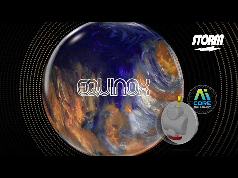 Storm Equinox Pearl Bowling Ball - League Domination with A.I.