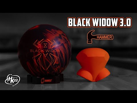 Hammer Black Widow 3.0 Bowling Ball - High Performance Solid