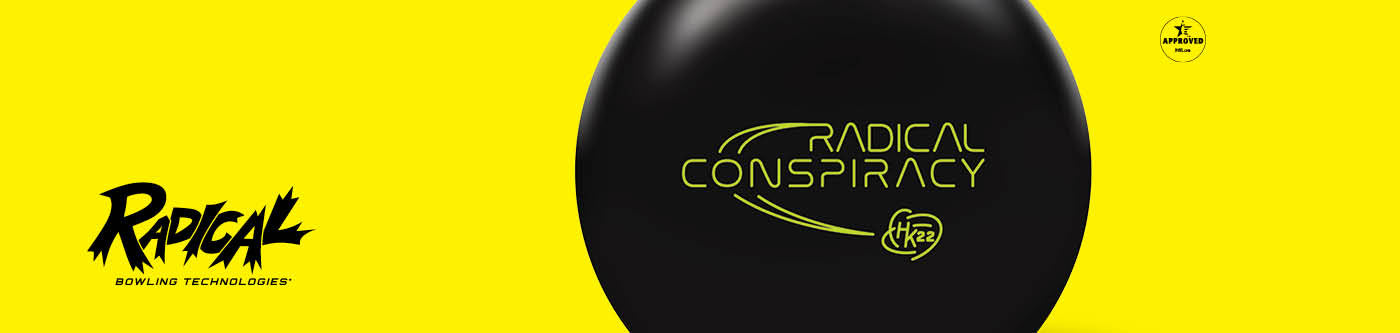 Radical Conspiracy Bowling Ball Banner