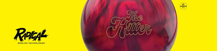 Radical The Hitter Pearl Bowling Ball Banner