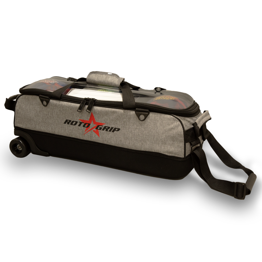 Roto Grip 3 Ball Tour Tote Gray Bowling Bag
