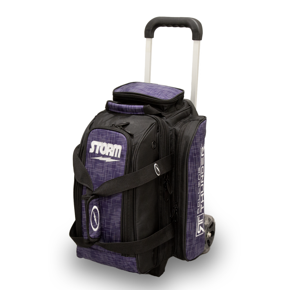 Storm 2 Ball Rolling Thunder Abstract Purple/Black Bowling Bag