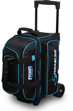 Storm 2 Ball Streamline Bowling Bag Black/Blue