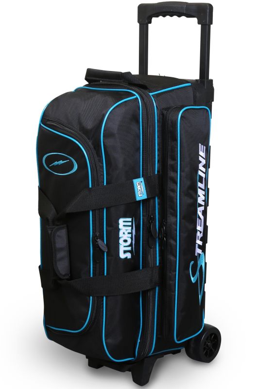 Storm 3 Ball Streamline Bowling Bag Black/Blue