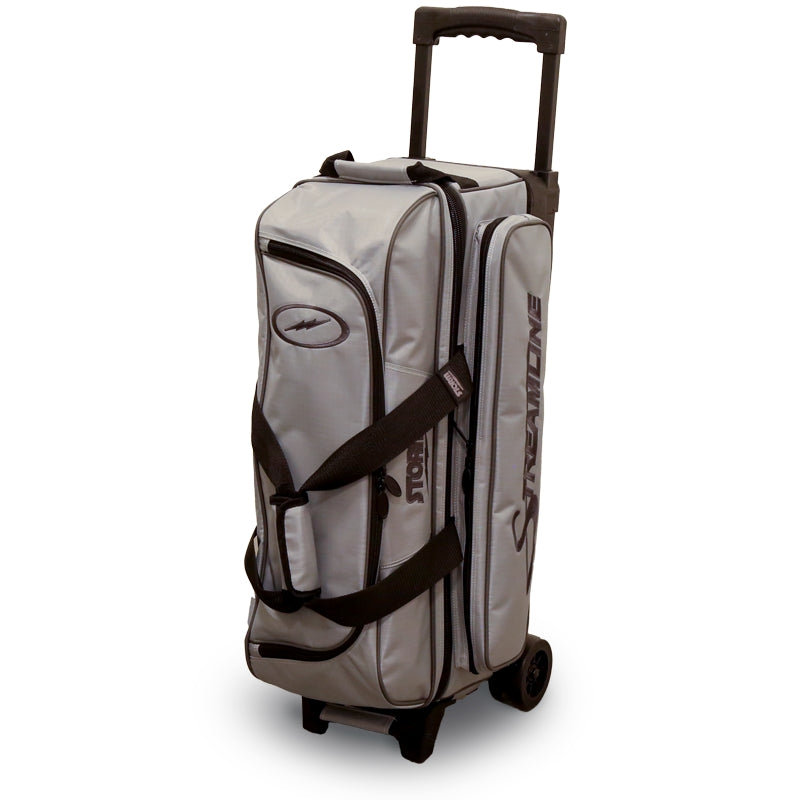 Storm 3 Ball Streamline Bowling Bag Silver/Black