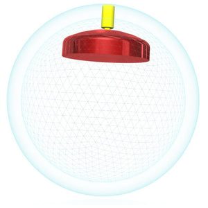 Storm Clear Electric Blue Bowling Ball Core