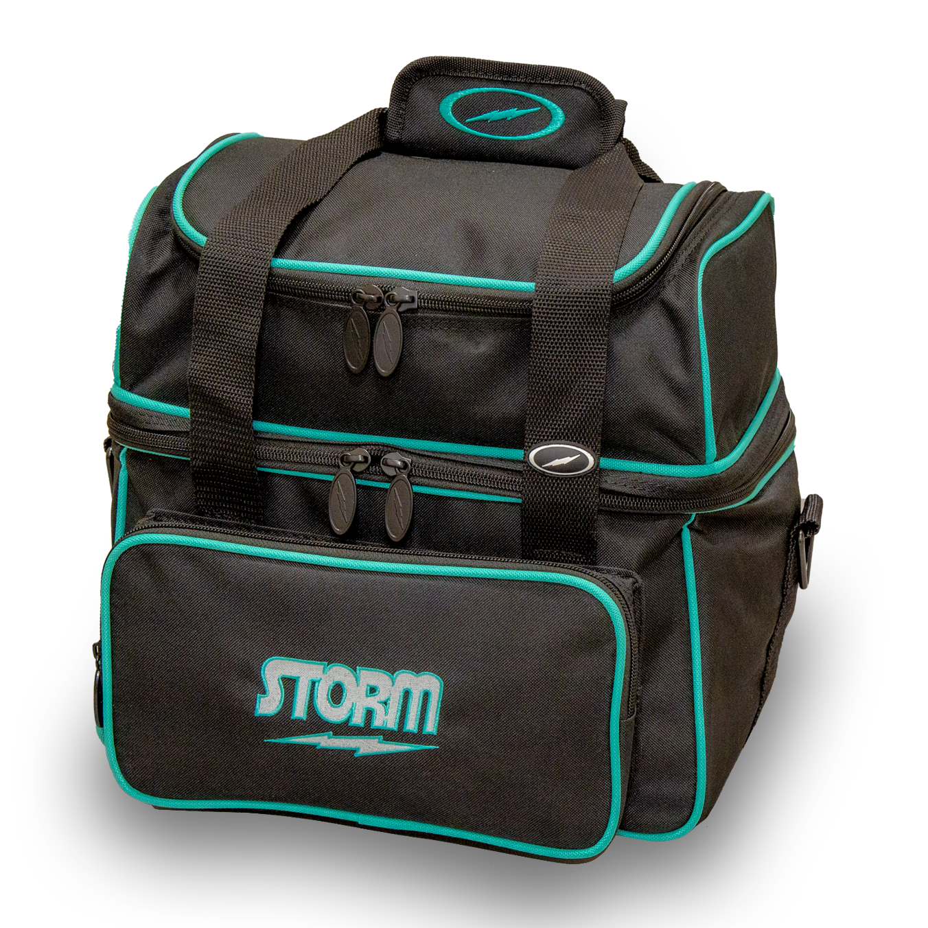 Storm Flip 1 Ball Tote Black/Sea Foam