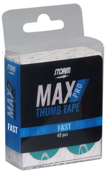 Storm Max Pro Thumb Tape Teal 40 pcs Package