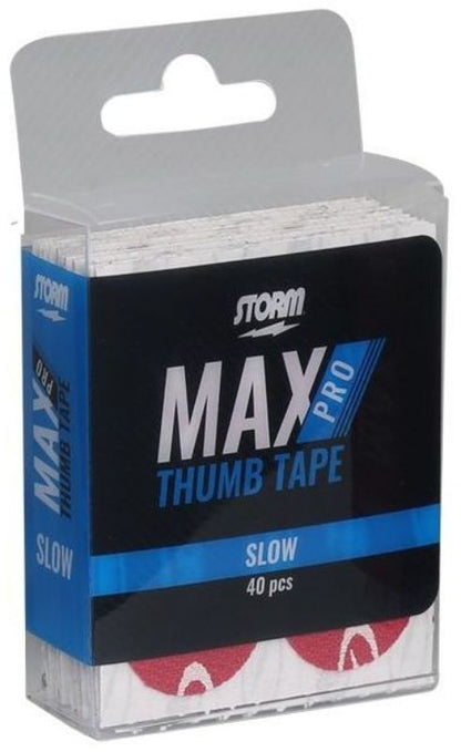 Storm Max Pro Thumb Tape Red 40 pcs Pacakge