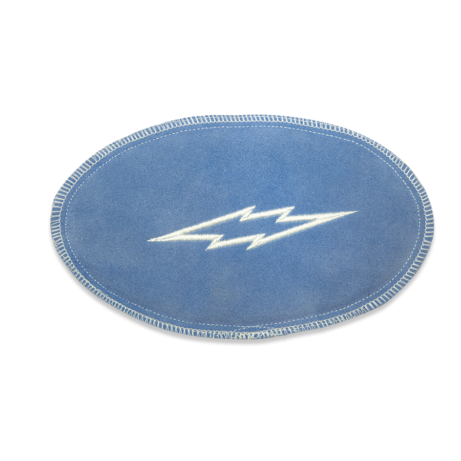 Storm Oval Bolt Shammy Blue Bowling Towel