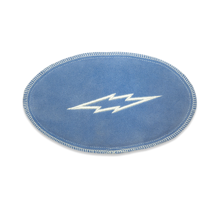 Storm Oval Bolt Shammy Blue Bowling Towel