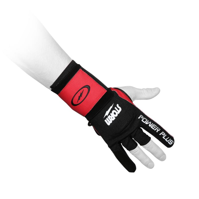Storm Power Plus Bowling Glove, Red/Black