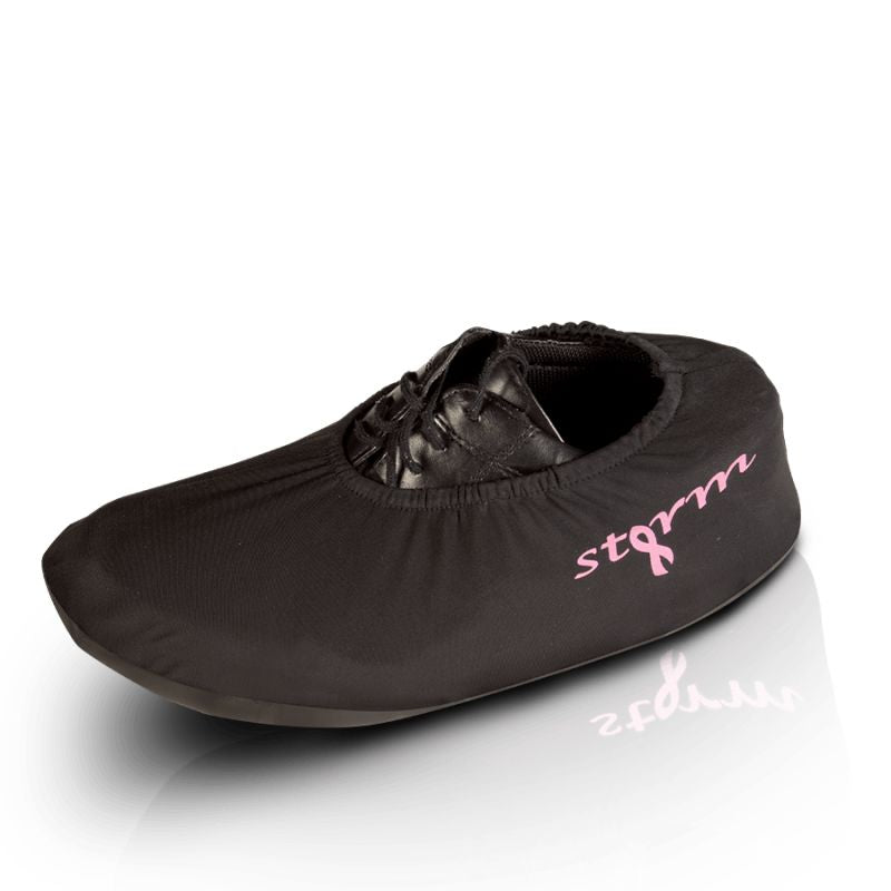 Storm Ladies 1 Bowling Shoe Cover Black/Pink Logo