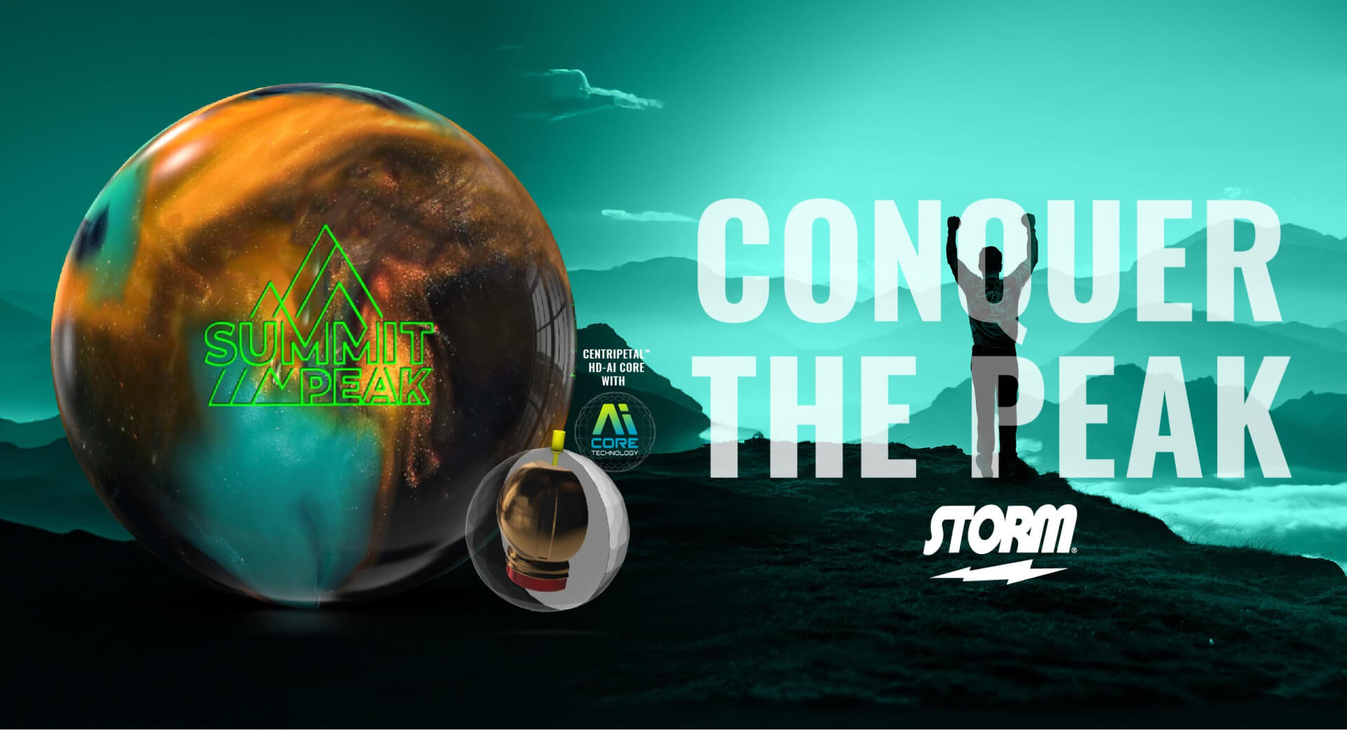 Storm Summit Peak Bowling Ball - Unleash Peak Performance on the Lanes