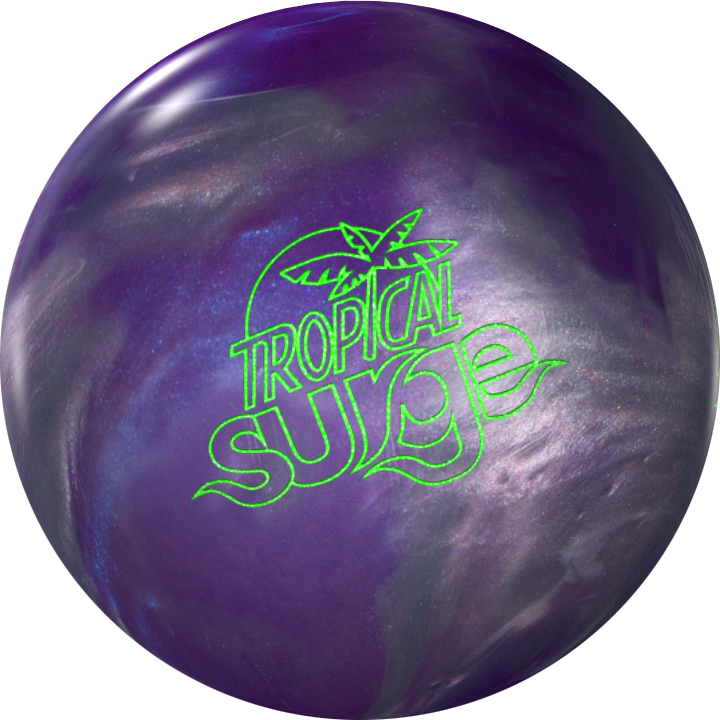 Storm Tropical Surge Purple/Silver Bowling Ball