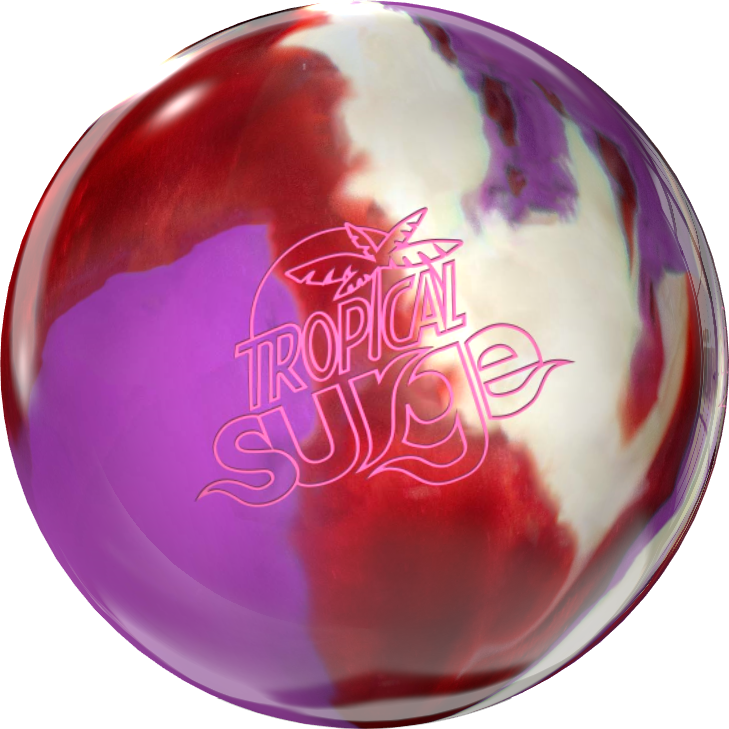 Storm Tropical Surge Red/White/Purple Bowling Ball