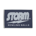 Storm Woven Bowling Towel Navy/Grey