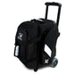 Tenth Frame Deluxe 2 Ball Roller Bowling Bag Black