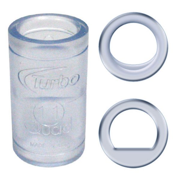 Turbo Power SB Clear Ice Bowling Ball Finger Inserts