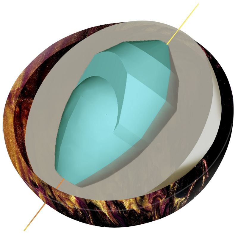 Track 706A Bowling Ball Core