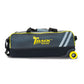 Track Select 3 Ball Tote Grey/Yellow Bowling Bag Side View