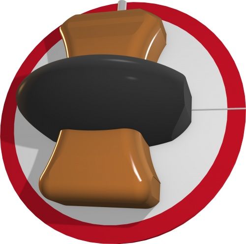 Track Paradox Red Bowling Ball Core