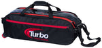 Turbo Pursuit Slim 3 Ball Tote Bowling Bag Black/Red