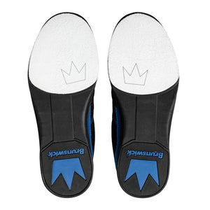 Brunswick Vapor Black/Royal Men's Bowling Shoes Outsoles