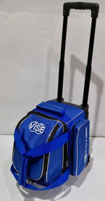 Vise 1 Ball Roller Bowling Bag Blue
