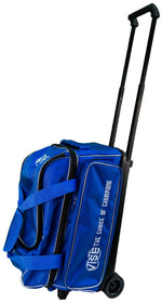 Vise 2 Ball Classic Roller Bowling Bag Blue