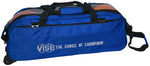 Vise 3 Ball Tote Roller Blue