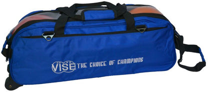 Vise 3 Ball Tote Roller Blue