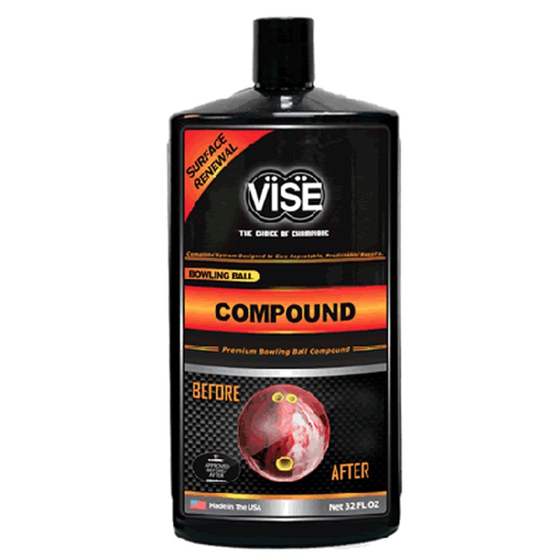 Vise Bowling Ball Compound Quart Bottle