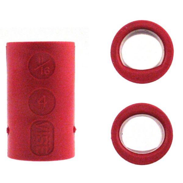 Vise Oval & Power Oval Red